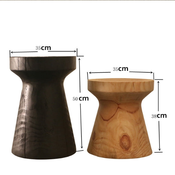 R35 Side Table, Solid Wood, Oak-Weilai Concept-Weilai Concept