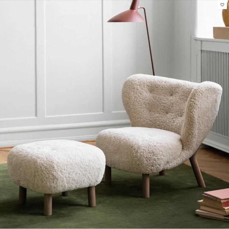 Fauteuil Fitz, Boucle blanche 