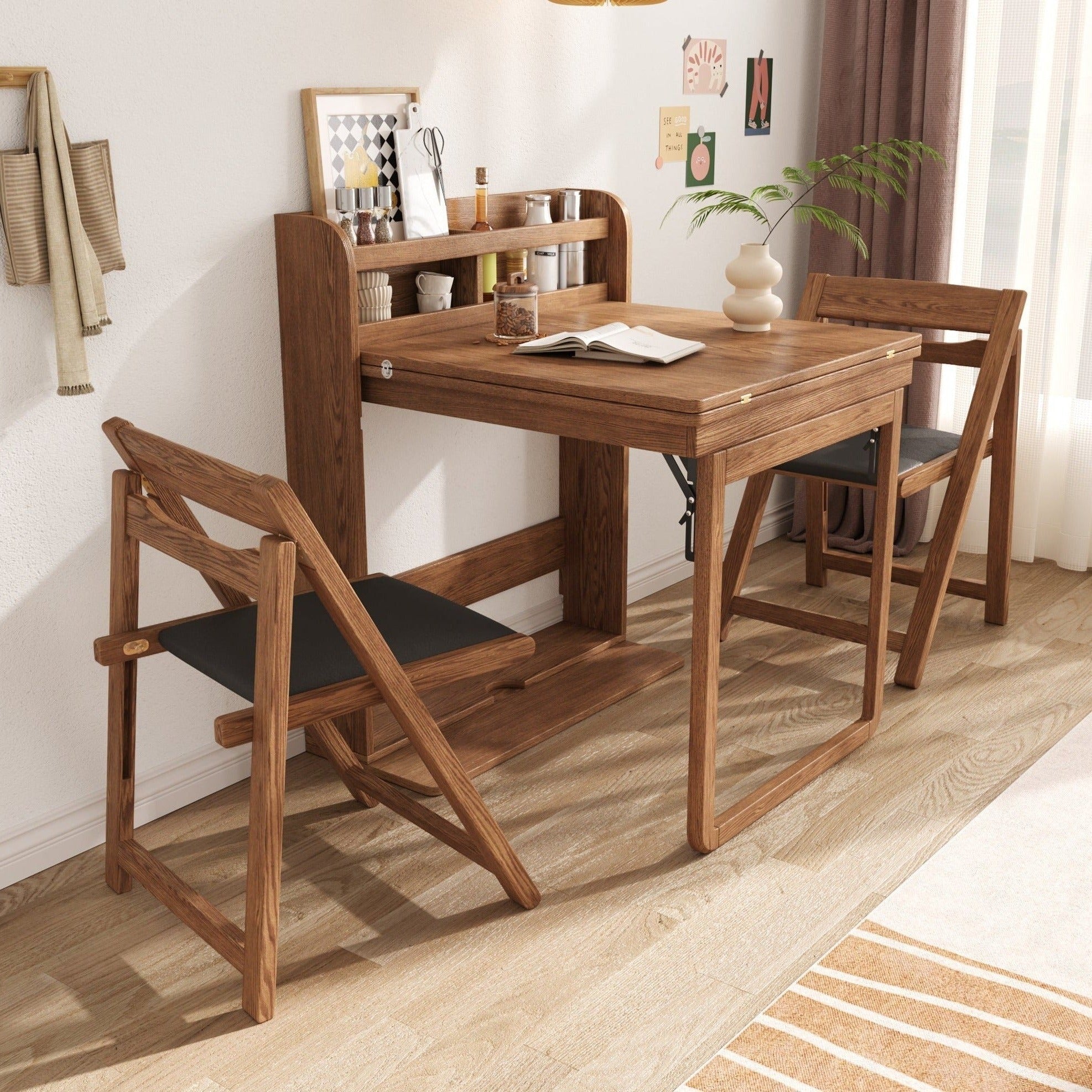 Atos Folding Dining Table, Wood｜Rit Concept