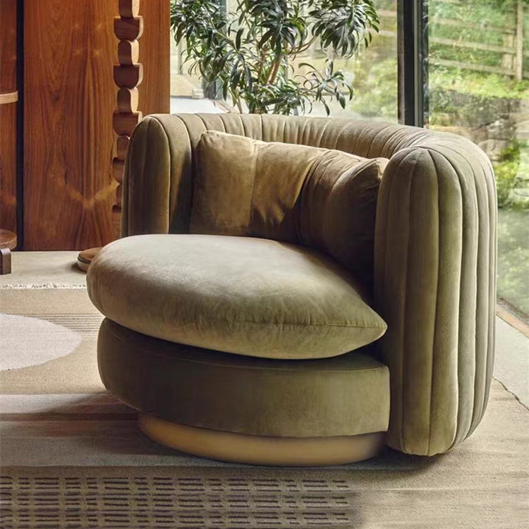 Oxley Pumpkin Canapé simple, fauteuil, blanc 