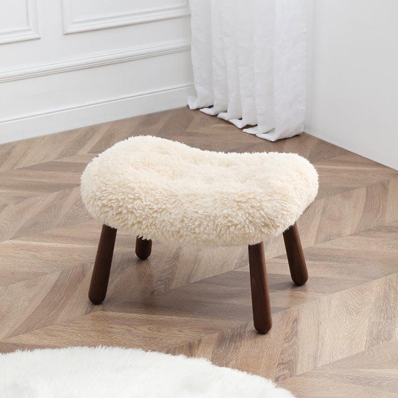 Philip Arc Sheepskin Stool, Boucle-Stool-Weilai Concept-Weilai Concept