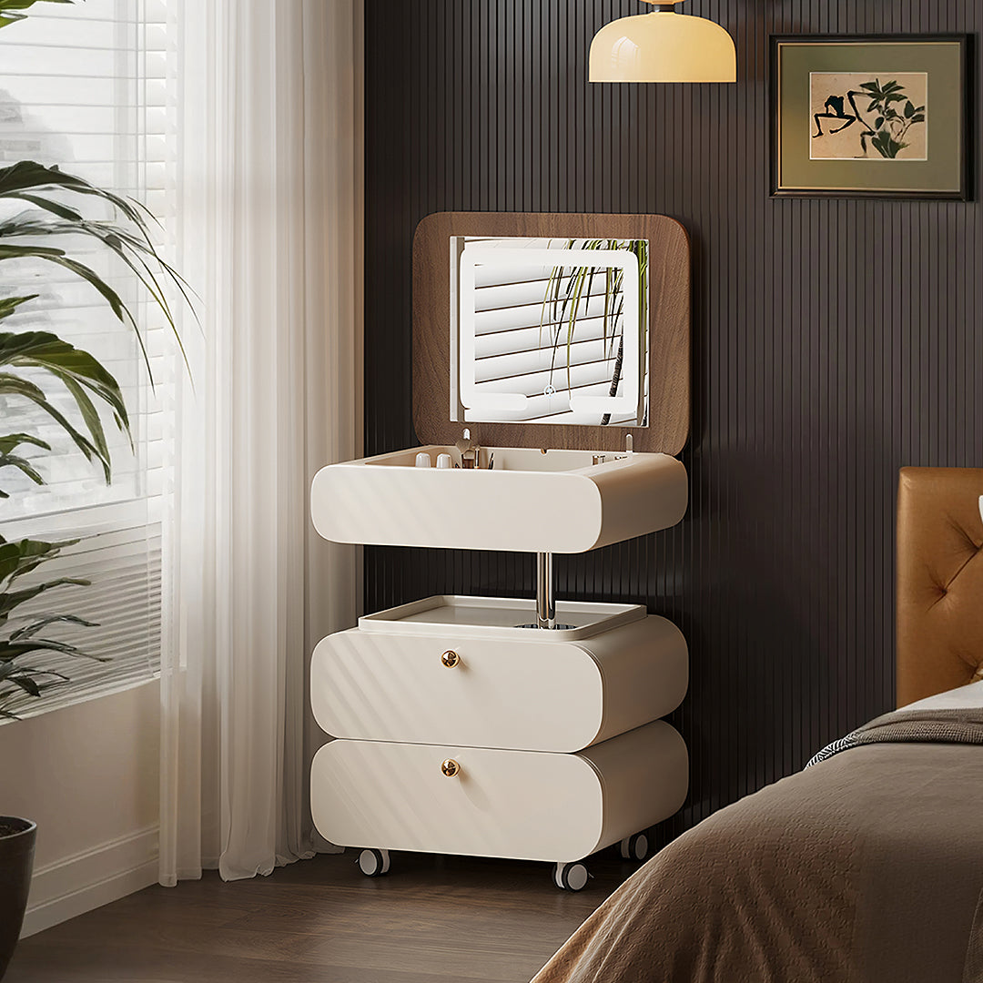 Collins Lift-Up Rotable Dressing Table, Bedside Table