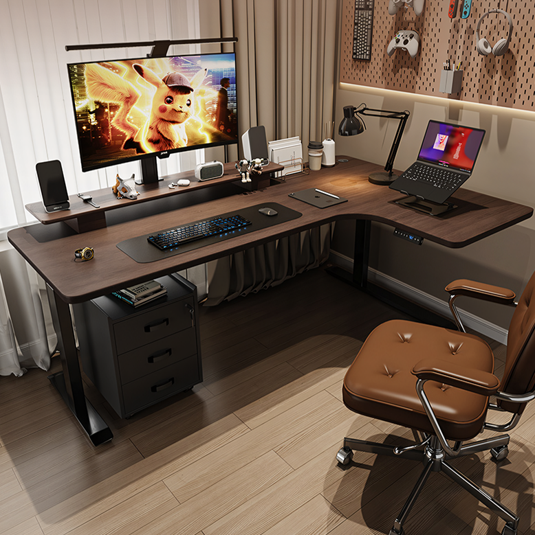 Smart Electric Standing Office Desk, Computer Corner Desk-Weilai Concept-Right Corner-160 x 110cm-Weilai Concept