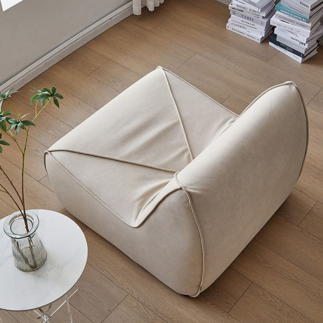 Asaro Lounge Chair For Living Room, Leathaire-Weilai Concept