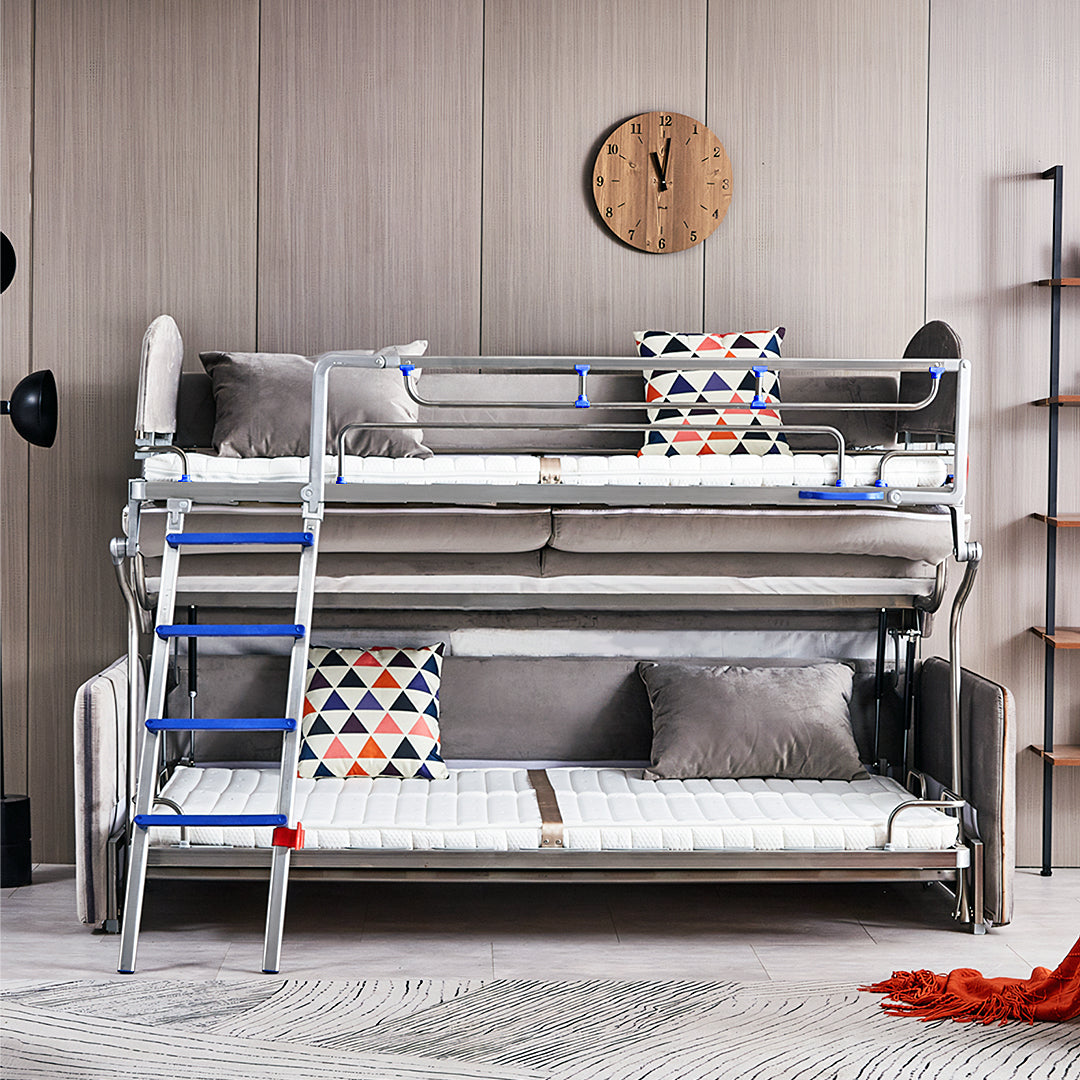 Ramos Two Seater, Three Seater Bunk Bed, Flannelette