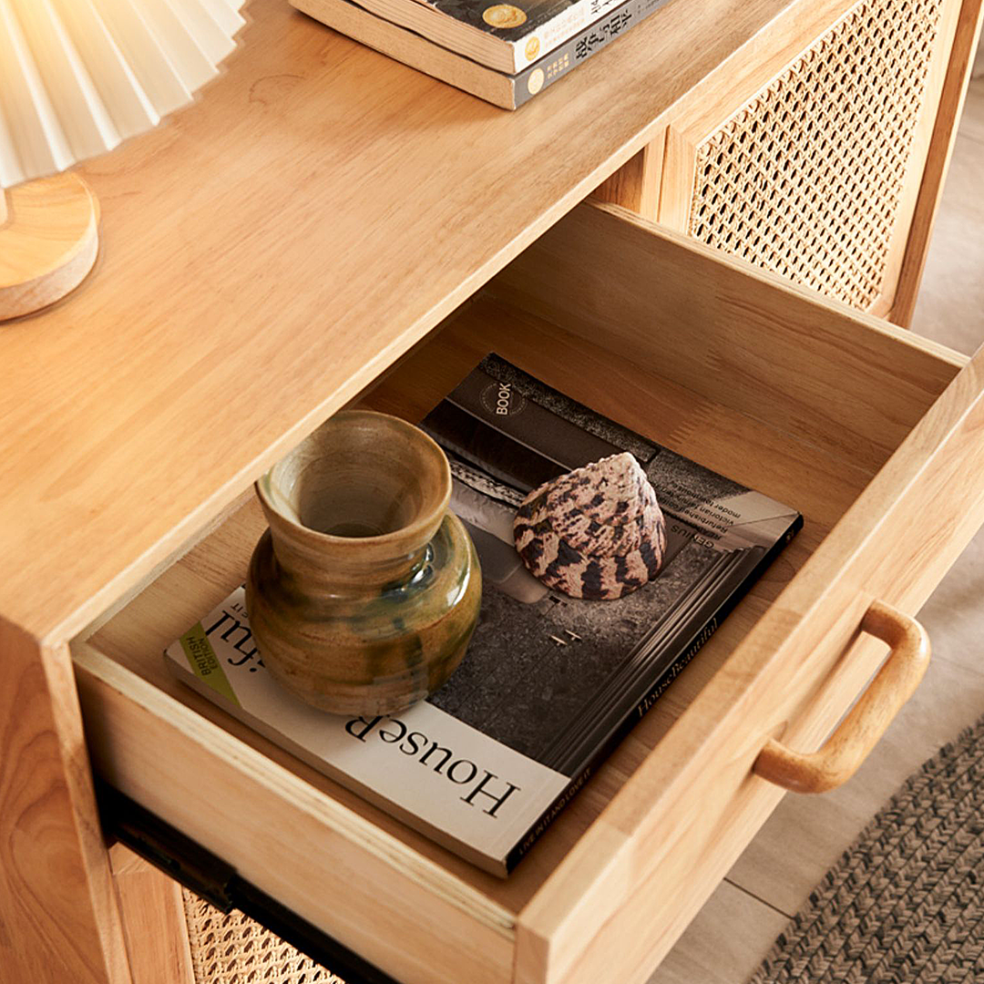 Madeline Rattan Sideboard, Small-Weilai Concept