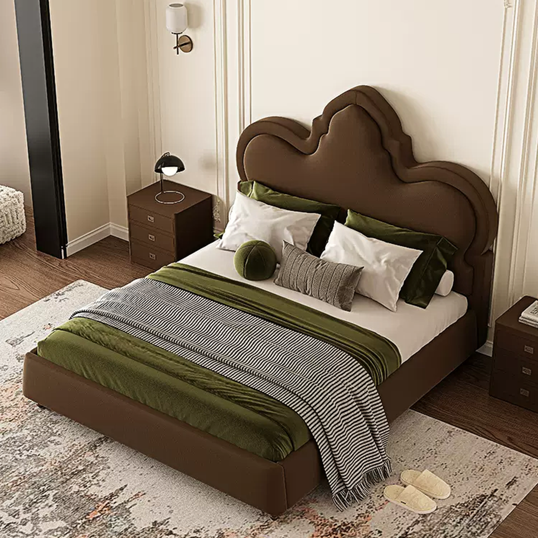 Tête de lit haute Thalia, lit king size, lit double 