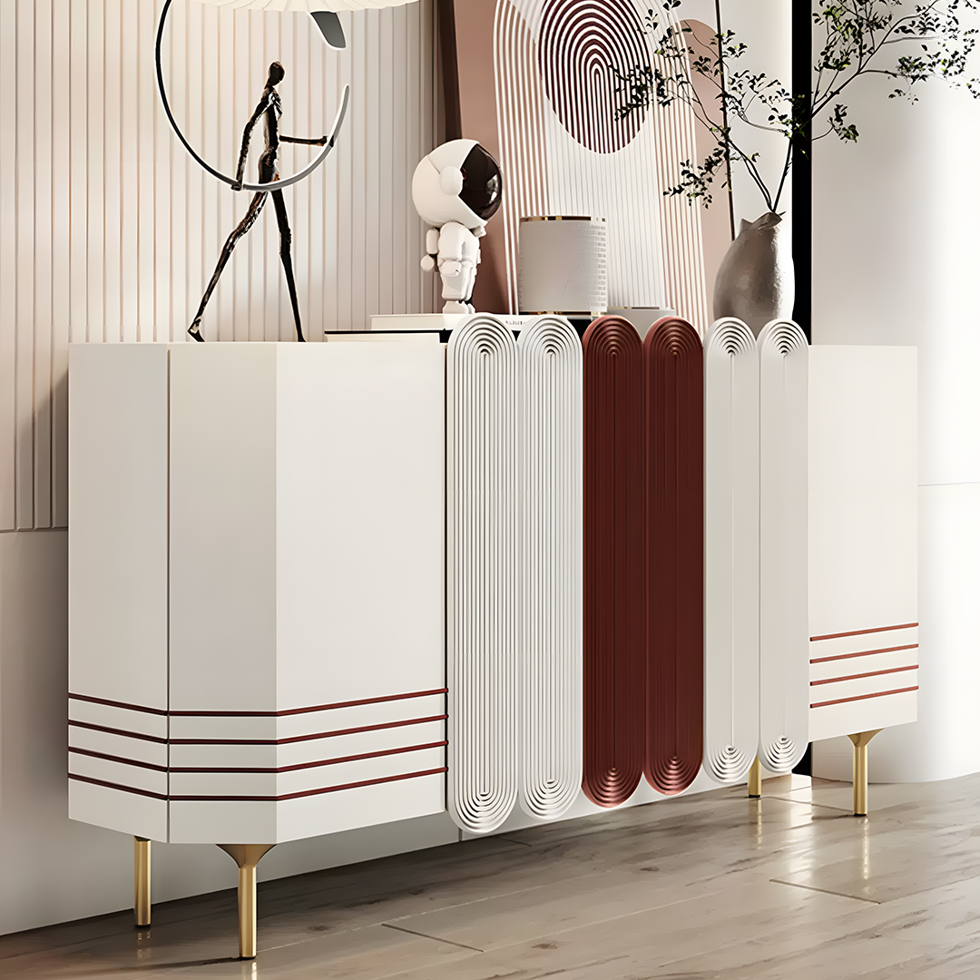 Mariana Sideboard, Solid Wood-Weilai Concept