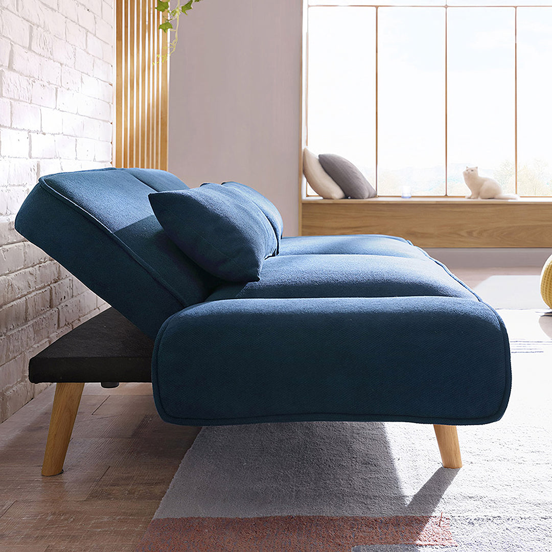 Ferreira Foldable Sofa Bed, Blue