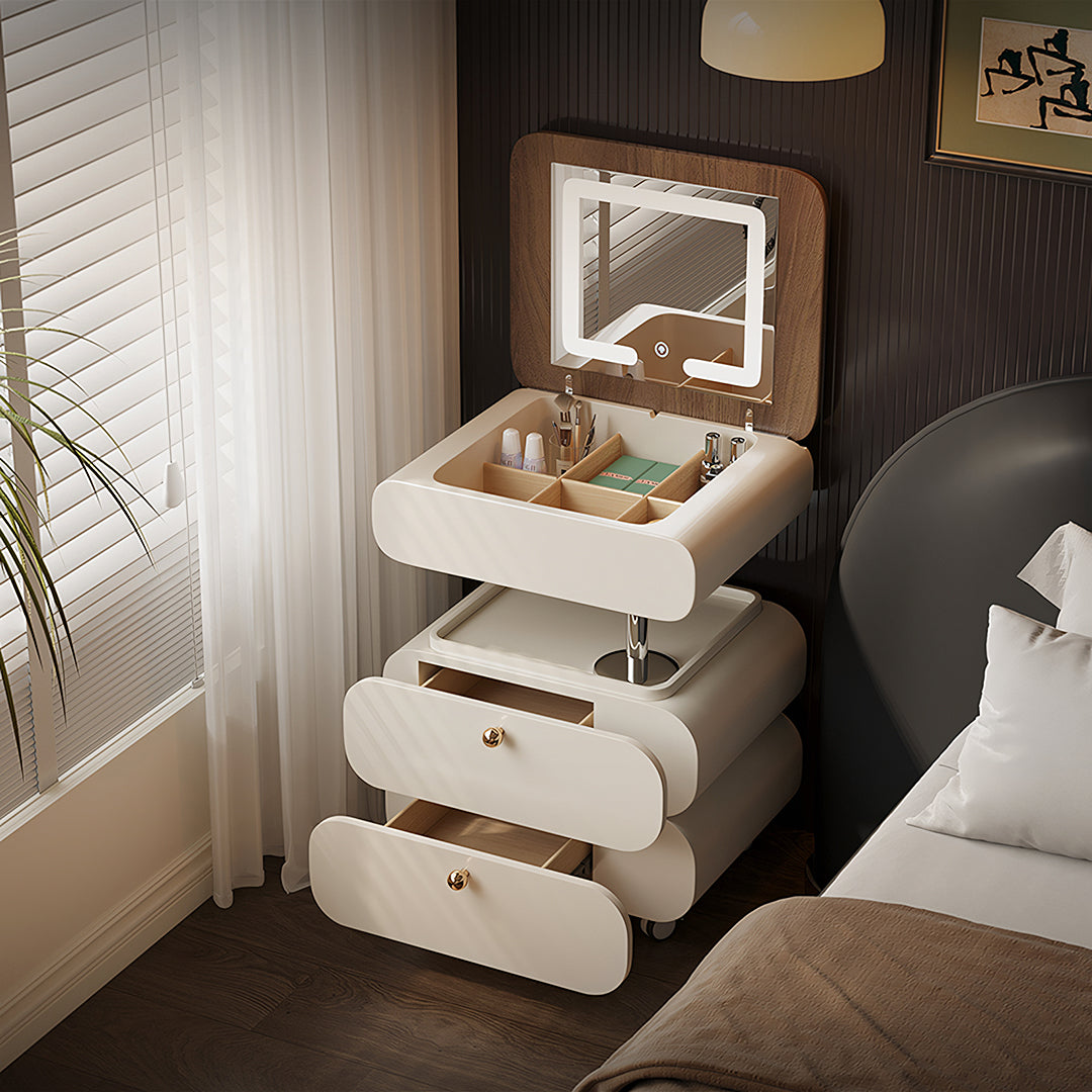 Collins Lift-Up Rotable Dressing Table, Bedside Table