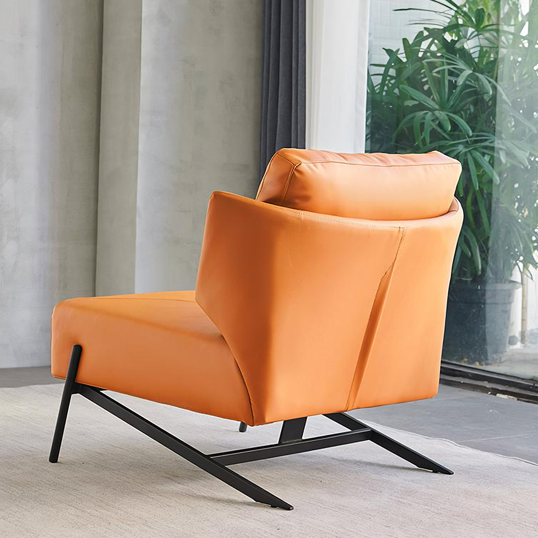 Karpov Tige Accent Leather Chair, Armchair, More Colours-Weilai Concept-Weilai Concept