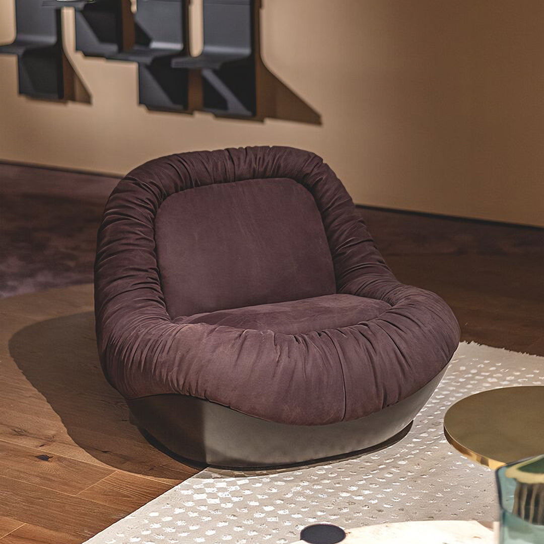 Moreau Barret Lounge Chair, Swivel Chair-Weilai Concept-Weilai Concept