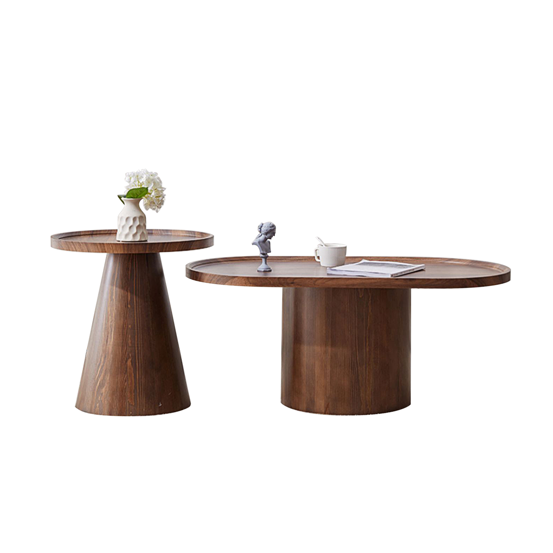 Osric Mid Century Coffee Table Set-Weilai Concept