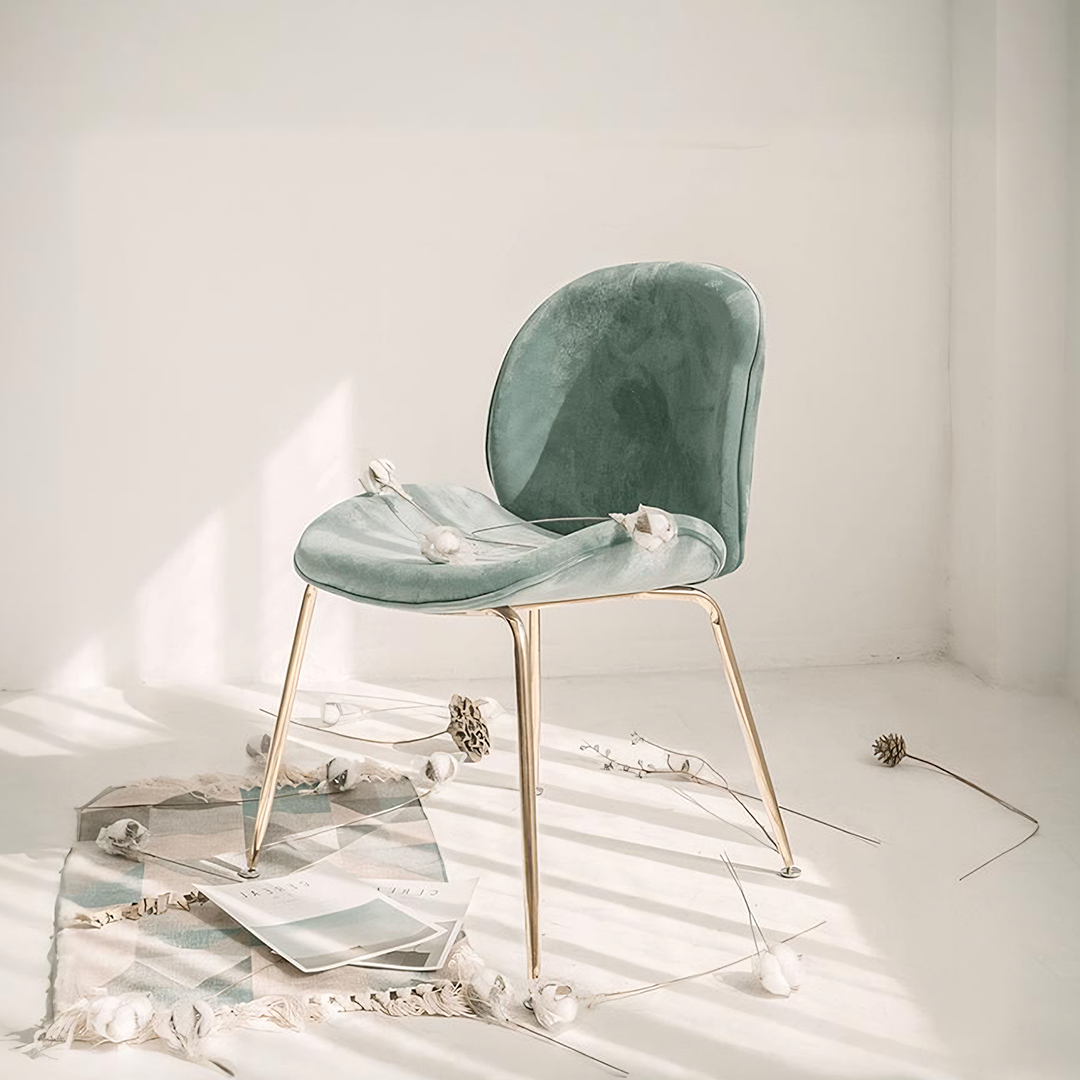 Lule Dining Chair, Velvet-Weilai Concept-Weilai Concept