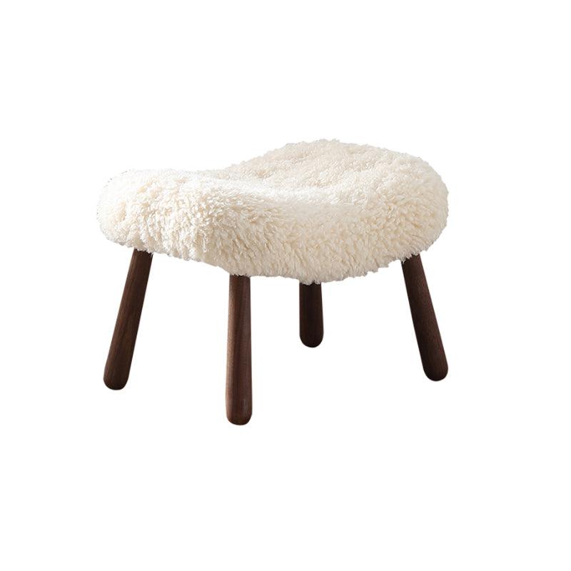 Philip Arc Sheepskin Stool, Boucle-Stool-Weilai Concept-Weilai Concept